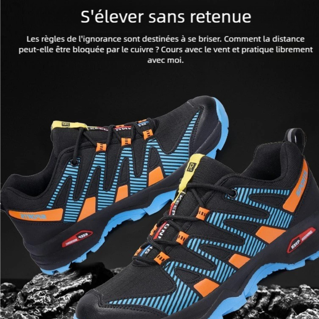 Mouvalis™ Chaussures de Randonnée Homme – Légères, Confortables & Résistantes