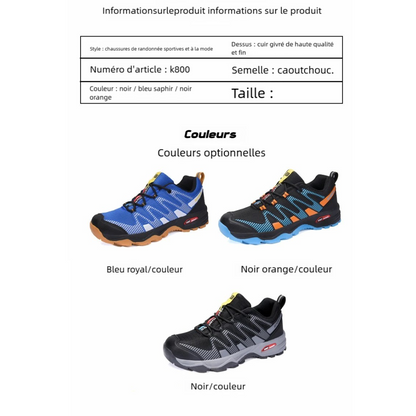 Mouvalis™ Chaussures de Randonnée Homme – Légères, Confortables & Résistantes