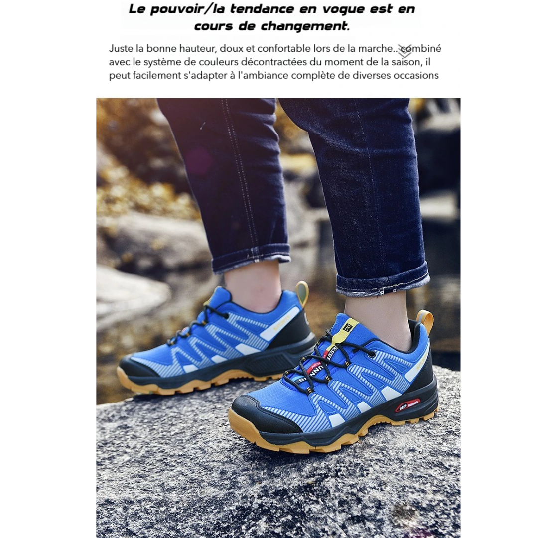 Mouvalis™ Chaussures de Randonnée Homme – Légères, Confortables & Résistantes
