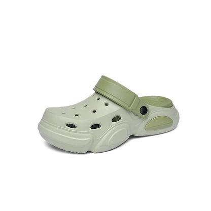 Mouvalis™ Sandales de Plage Homme – Épaisses, Aérées & Ultra Confort Décontracté