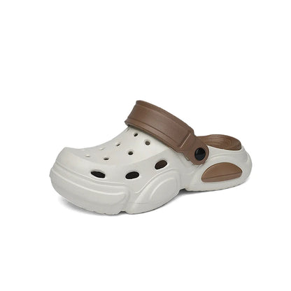 Mouvalis™ Sandales de Plage Homme – Épaisses, Aérées & Ultra Confort Décontracté