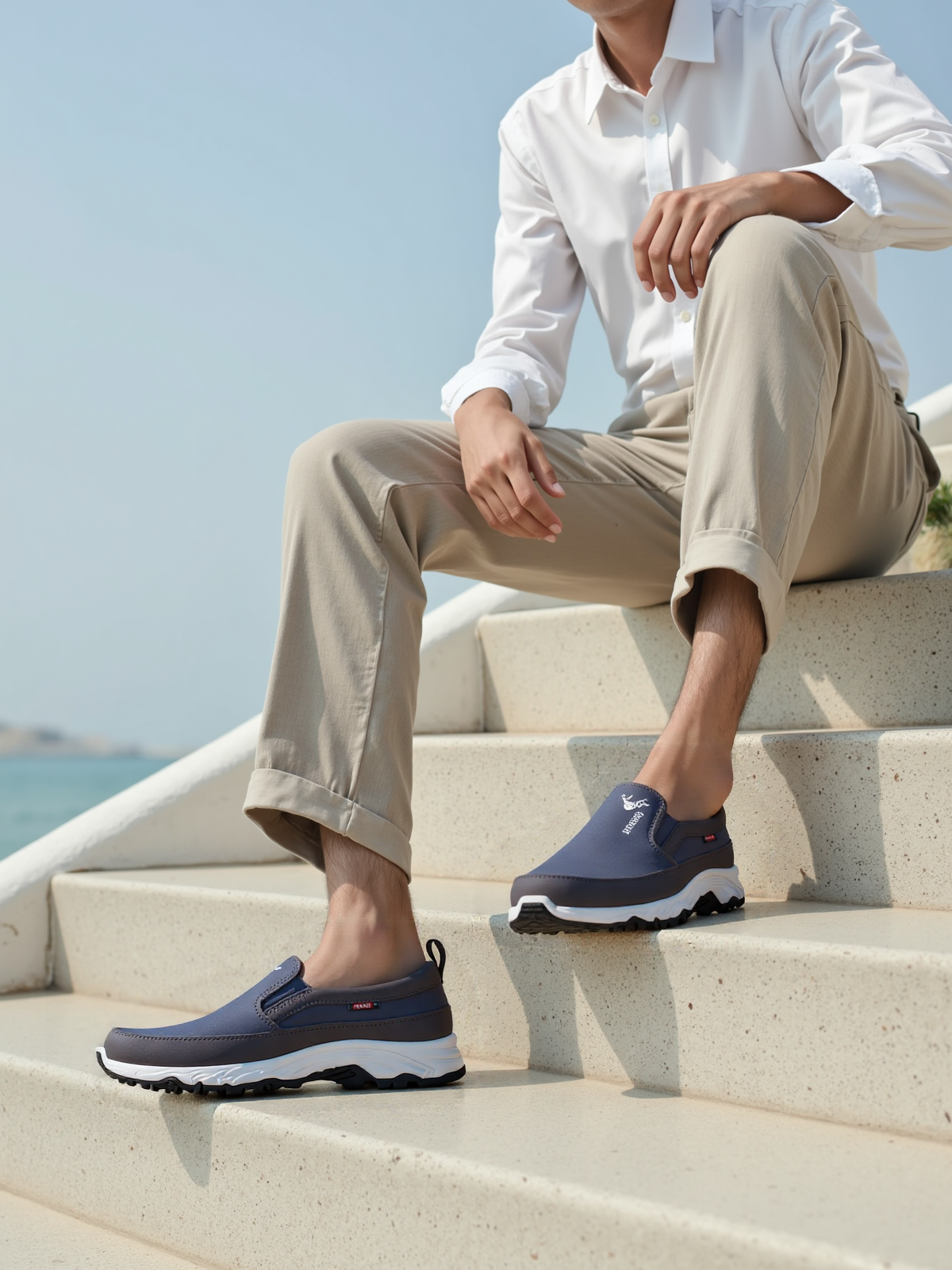 Mouvalis™  Chaussures de Marche Orthopédiques Homme